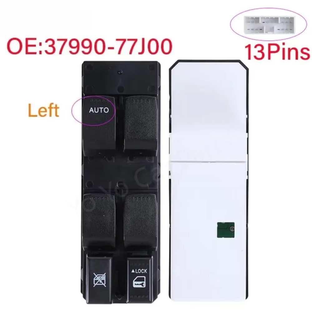 37990-77J00 LHD RHD Power Master Window Switch Button For Suzuki SX4 Swift New Alto Grand Vitara Car  Accessories view 2
