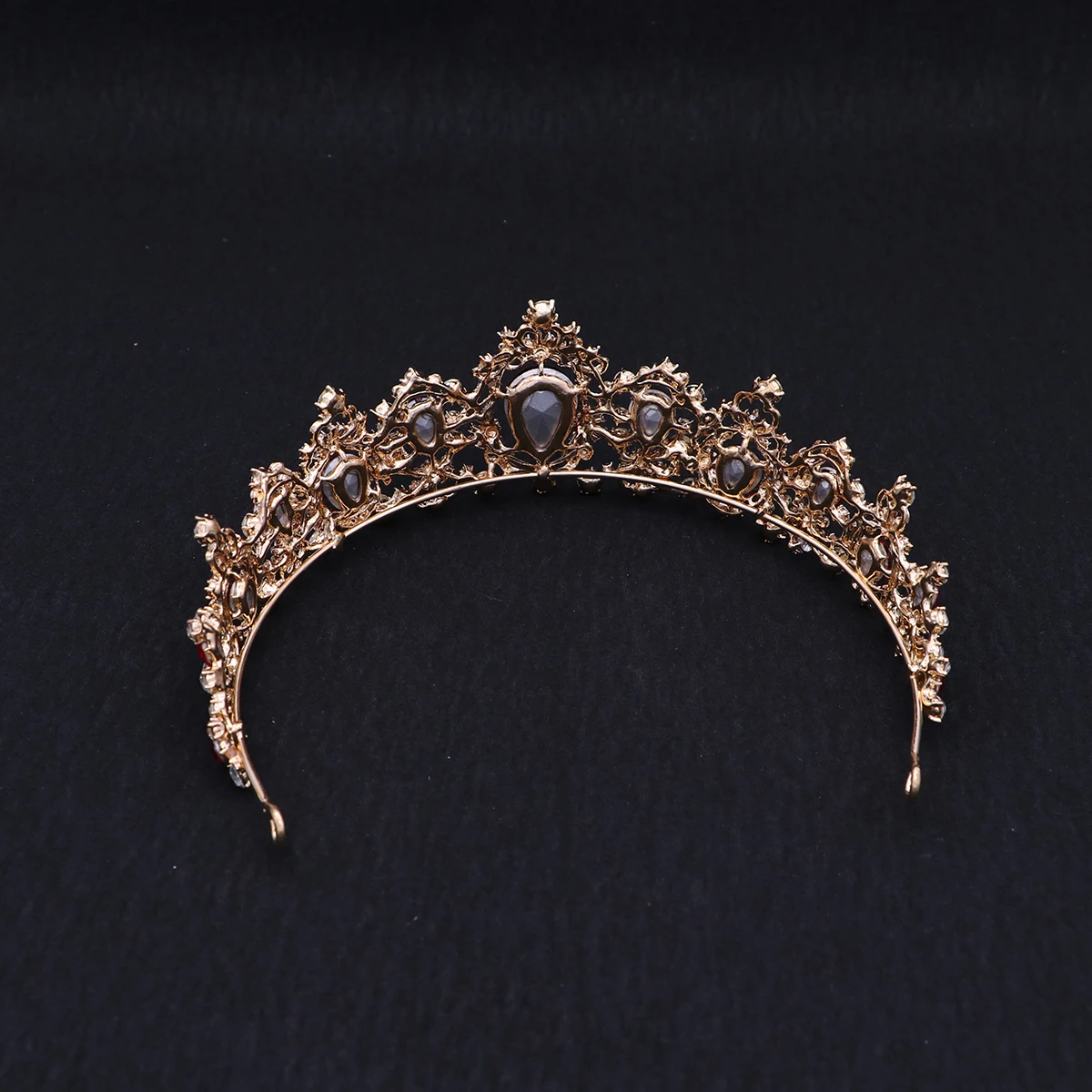 

Princess Crown Bride Tiara Bridal Jewelry Wedding The Rhinestones Headpiece Headpieces Miss