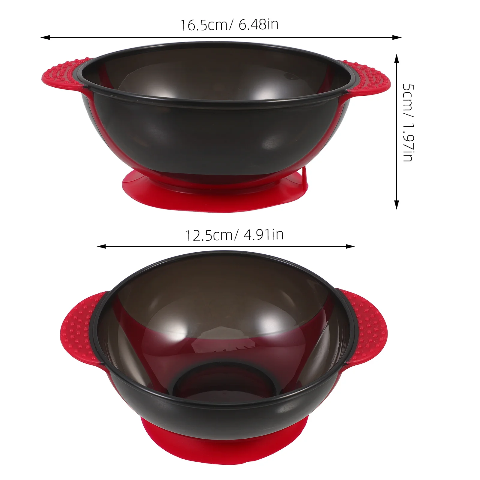 1Pcs Hair Dye Bowl Tinting Tool DIY Coloring Kit No Mess No Hassle Salon Quality Washable Reusable Hair Dye Bowl - Image 5