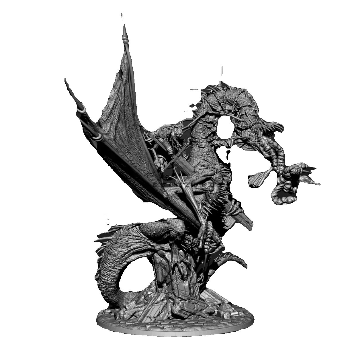 H80mm 100mm 120mm Resin model kits figure colorless and self-assembled（3D Printing ） TD-6168/3D