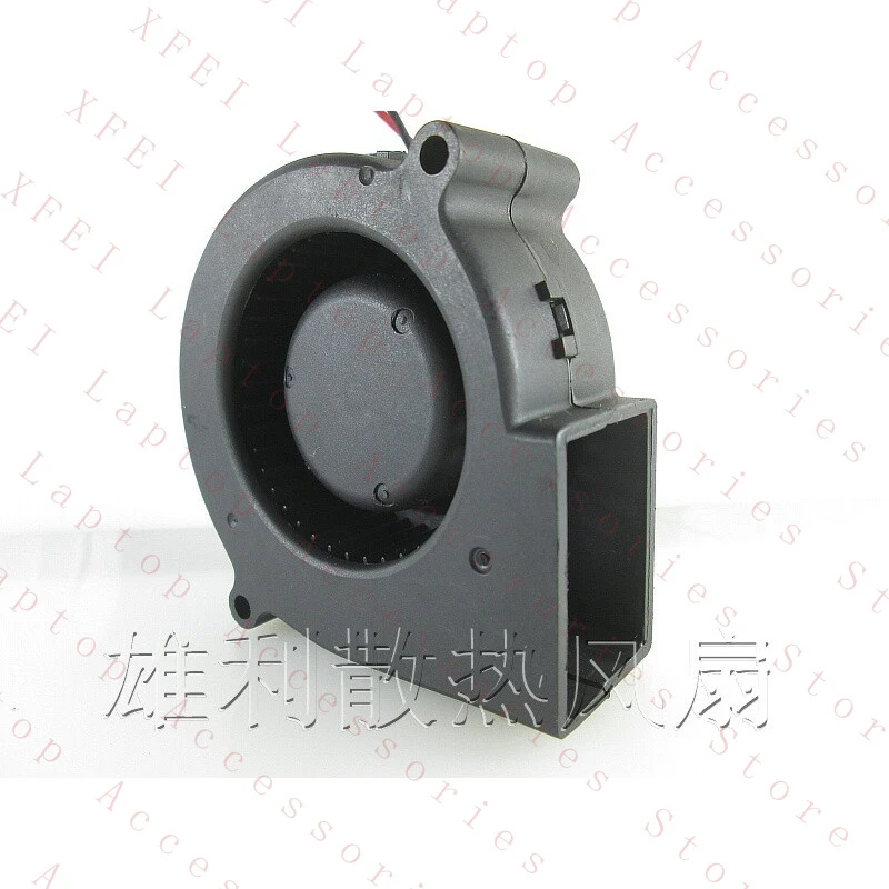 D  1PC  FOR RUILIAN RBD7530B Cooling Fan 2pin 12V 0.50A 75*30mm Turbo blower New