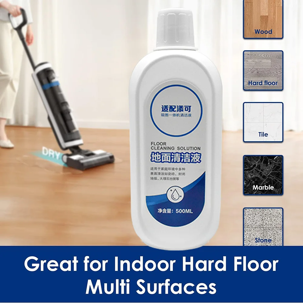 Очищающее средство для Tineco Floor One S3/iFloor 3/S5/S5 Blue/S5 Pro 2/S5 Combo/S6/S7Pro, жидкость для пола 500 мл, моющее средство, аксессуары