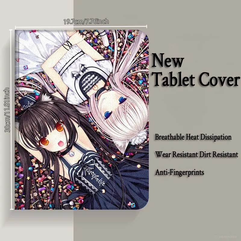 حافظة كمبيوتر لوحي جميلة من N-Nekoparas لهاتف Xiaoxin Legion Tab Y900 Y700 K10 M10 P11 Pad Pro GT Plus 3rd Gen 4 11 11.5