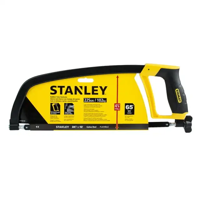 

STANLEY STHT20139L 12-Inch Rubber Grip Hacksaw