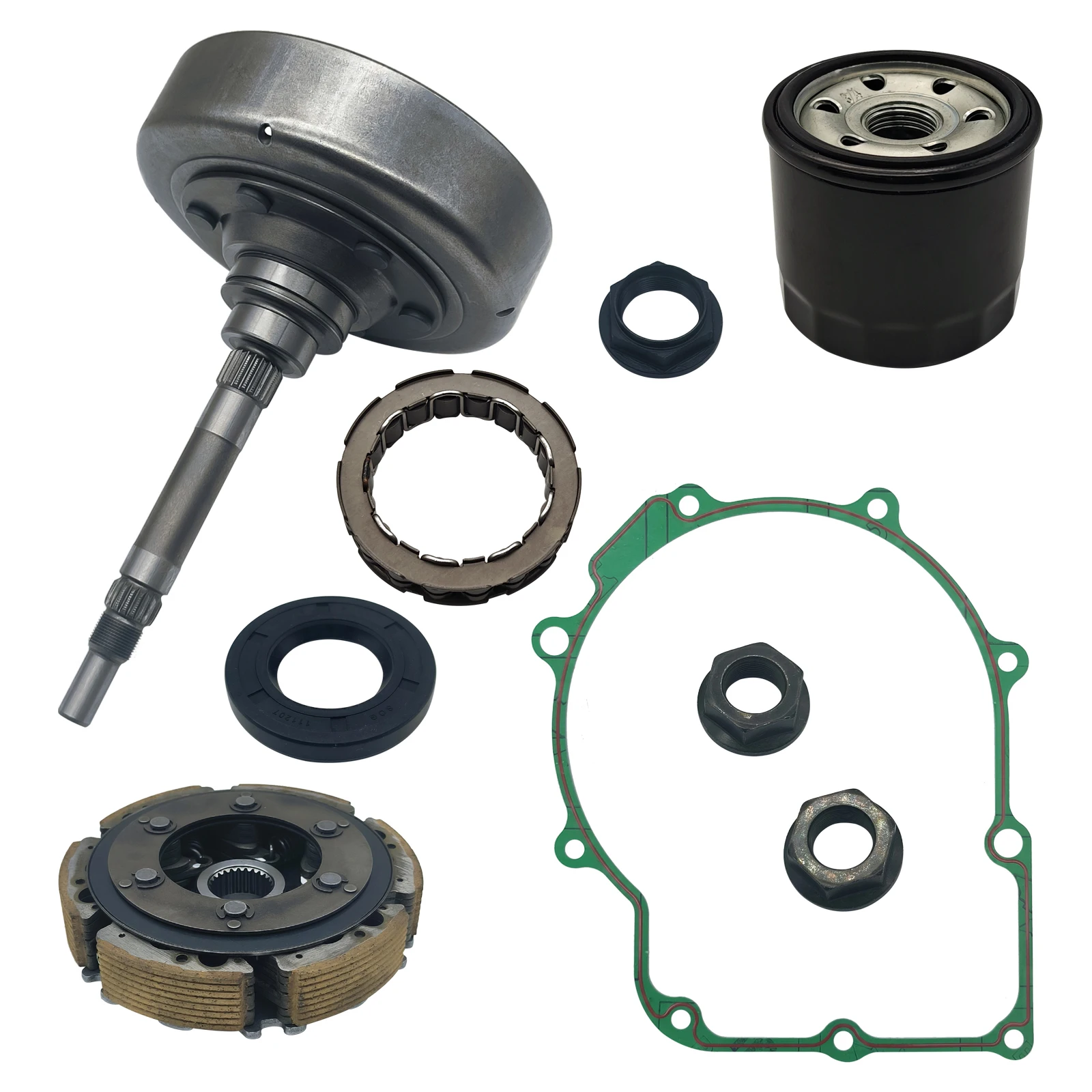 Primary Secondary Clutch Wet Clutch Shoe Kit for Hisun 500 700 21300-004-0000 21400-004-0000  ATV UTV Parts