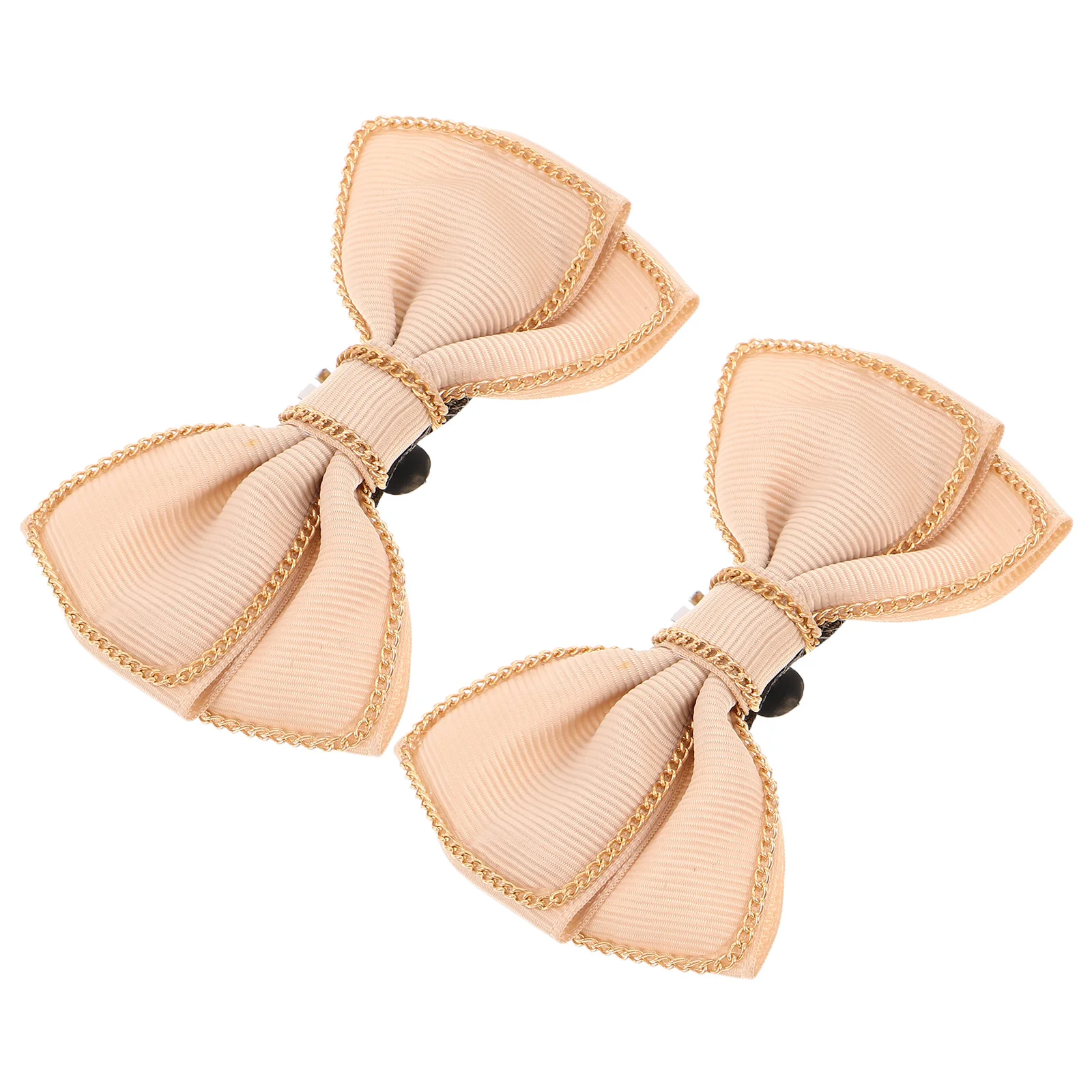 

2 Pcs Bow Shoe Buckle Heels Bowknot Shoes Decoration Clips Removable Bridal Buckles Accessory Accessories
