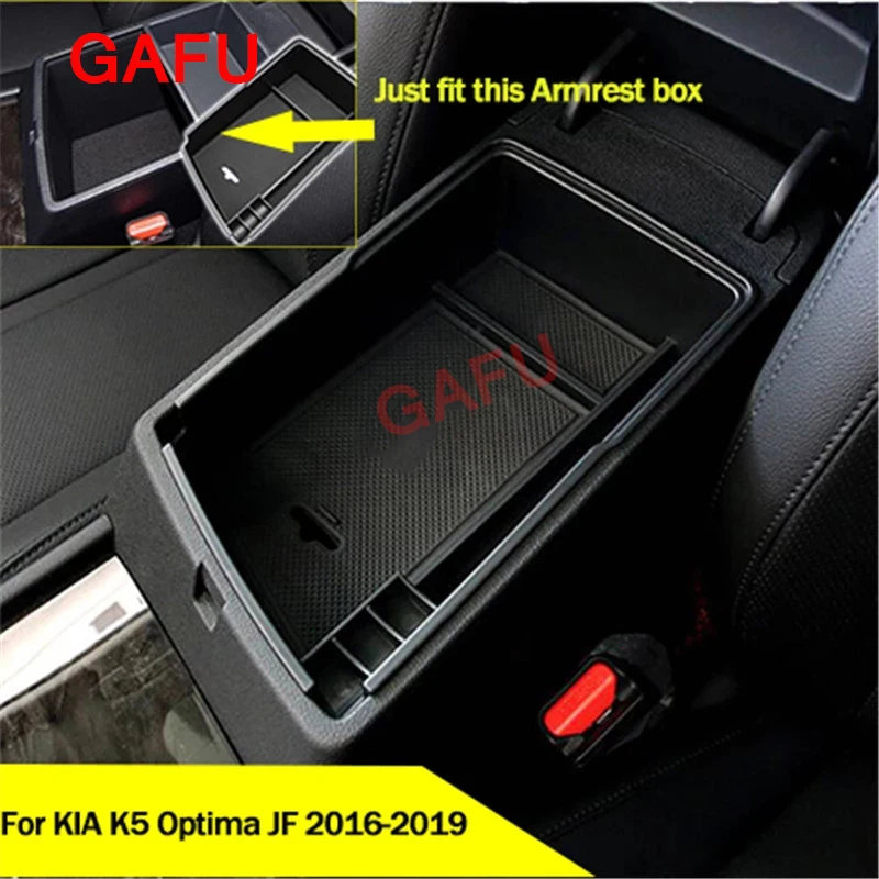 

Car Armrest Storage Box For KIA K5 Optima JF 2016 2017 2018 2019 Central Console Glove Holder Organizer Tray Accessories