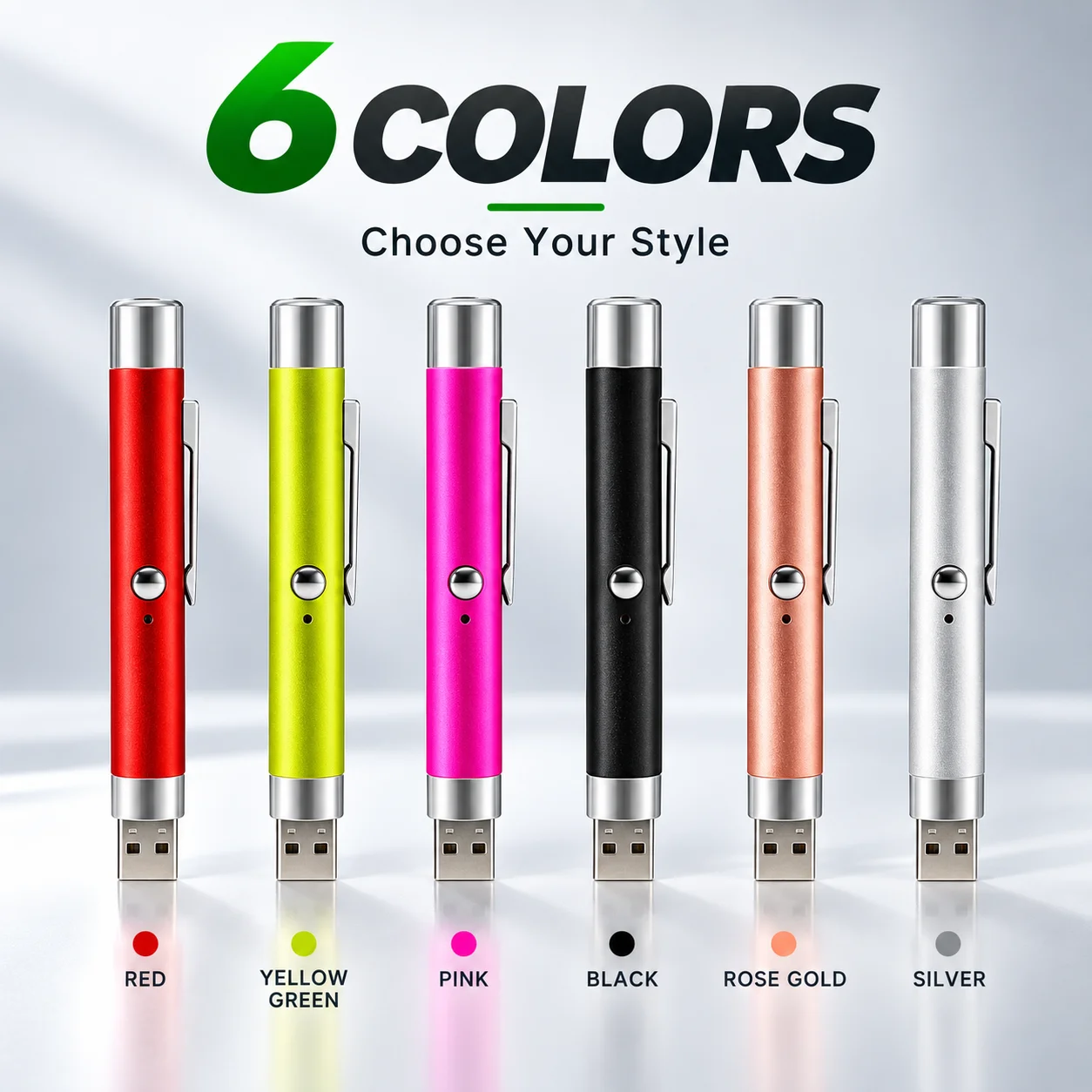 ZhonNa USB Charging Green Laser Pointer Single Point Portable Magnet Teaching Stylus Tool Instrument Meter Parts Accessories Kit