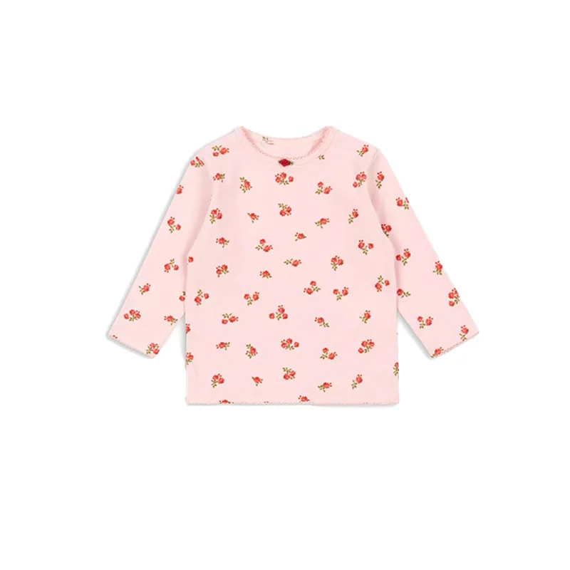 Children's Home Wear 25 Autumn/Winter Season ks Kids' Wear Girls' Nordic Style Floral Print Set
