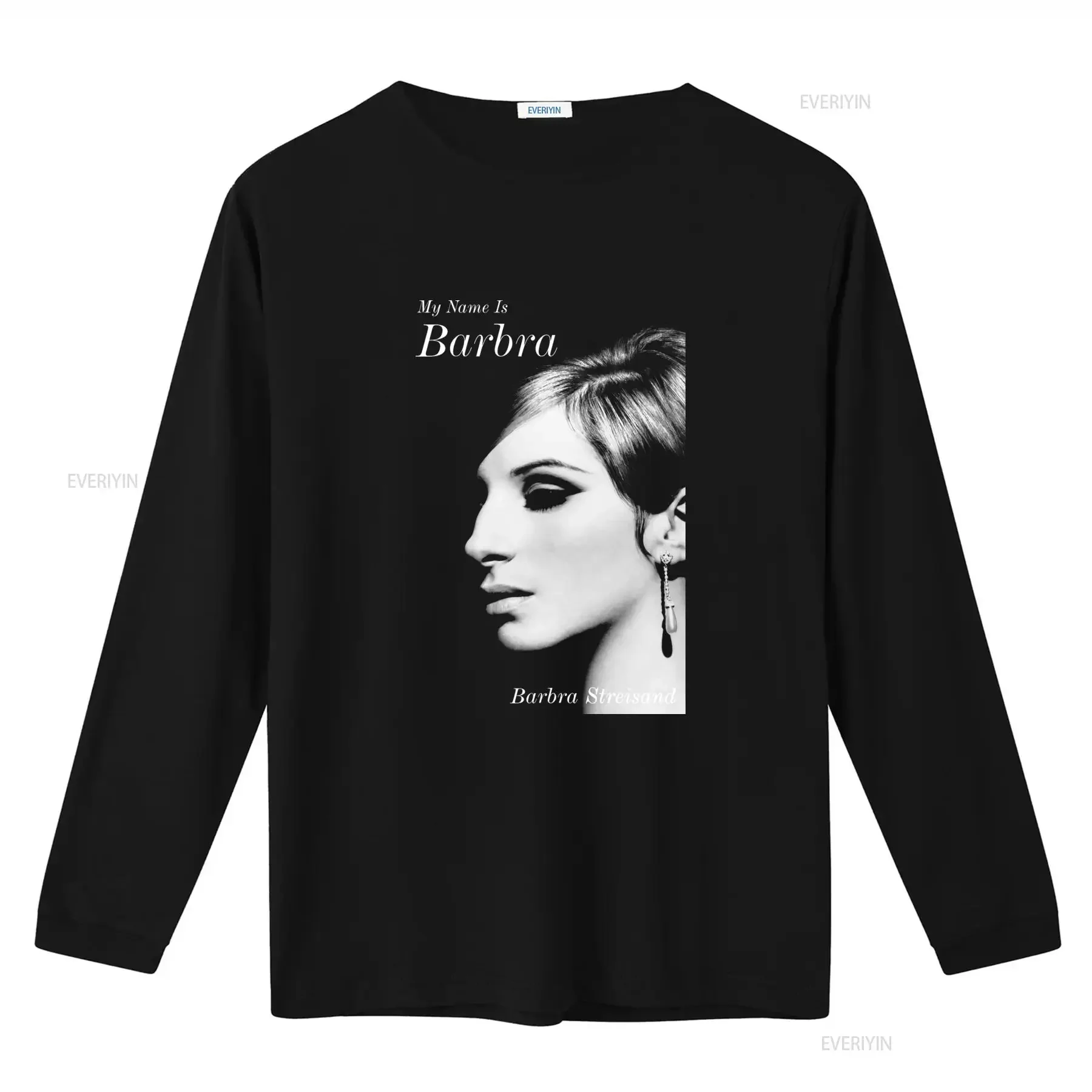 Rare Barbra Streisand Singer T Shirt for Fan Full Size Classic Design TMB2137 vintage Washed Stretched homme