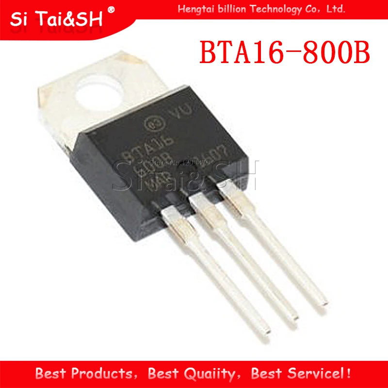 

10pcs/lot BTA16-800B BTA16-800 BTA16 16-800B Waterproof shell