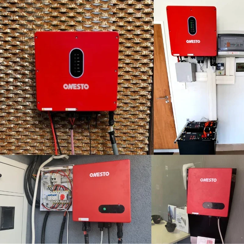 

2KW 3KW On Grid Inverter Single MPPT Smart Mobile App Control Generation Conversion Equipment