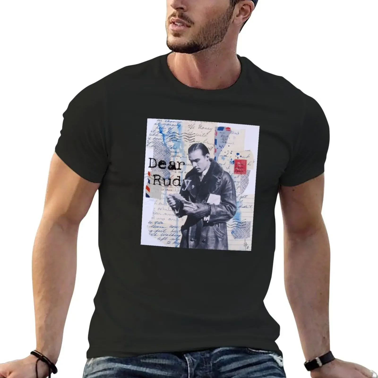 Dear Rudy T-Shirt graphics customs sublime men t shirts