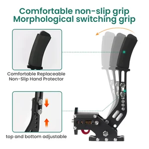 Simonn-Handbremssystem für Rallye, PC Hall-Sensor, USB Ja, kompatibel mit Logitech G29, G27, G25, Running Games 12 Hauptverkaufs -Handbrems -PC - №9