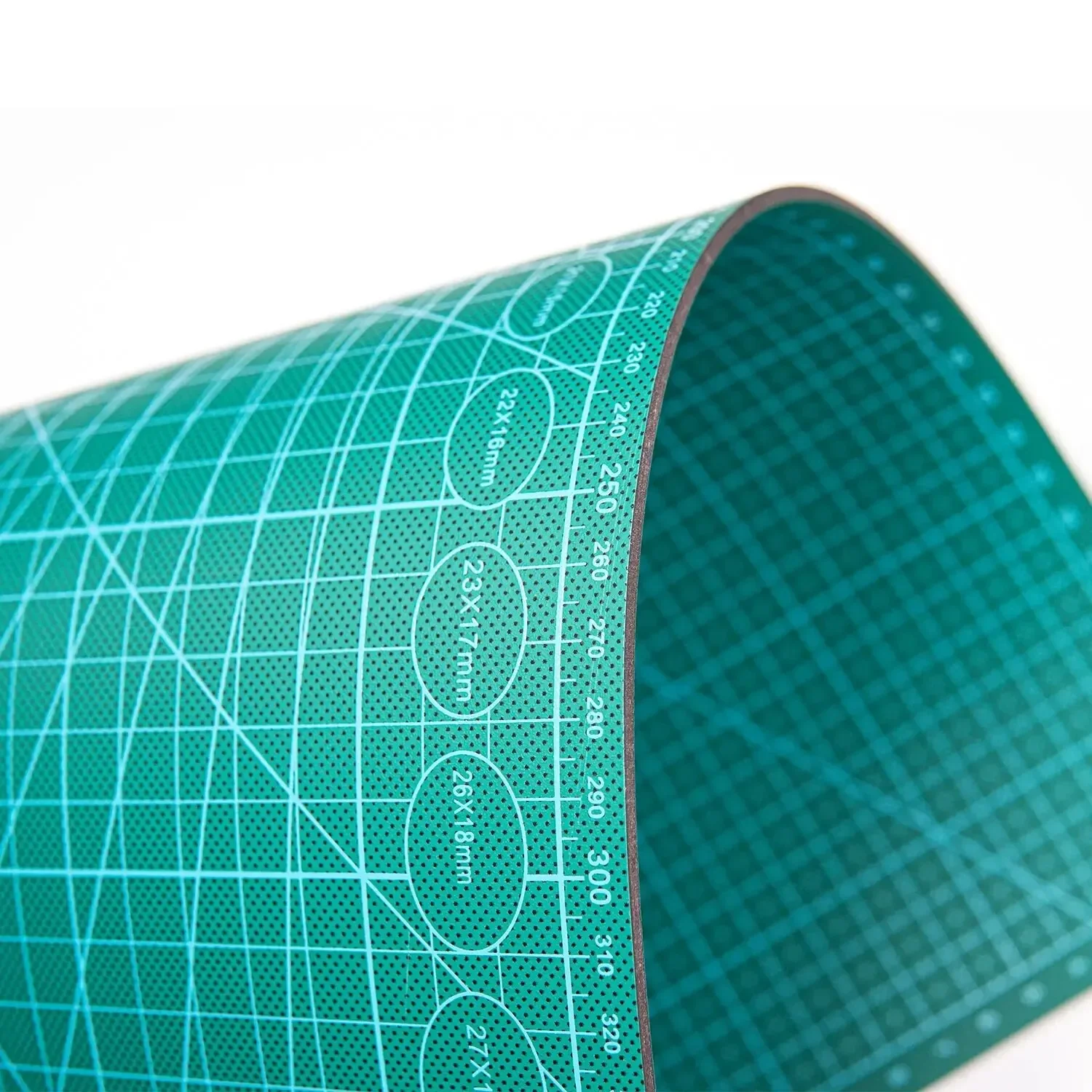 1 قطعة حصيرة قطع كبيرة ذاتية الشفاء مزدوجة الجانب A3 A4 قطع الوسادة لصياغة صورة ظلية الخياطة الخضراء قطع حصيرة