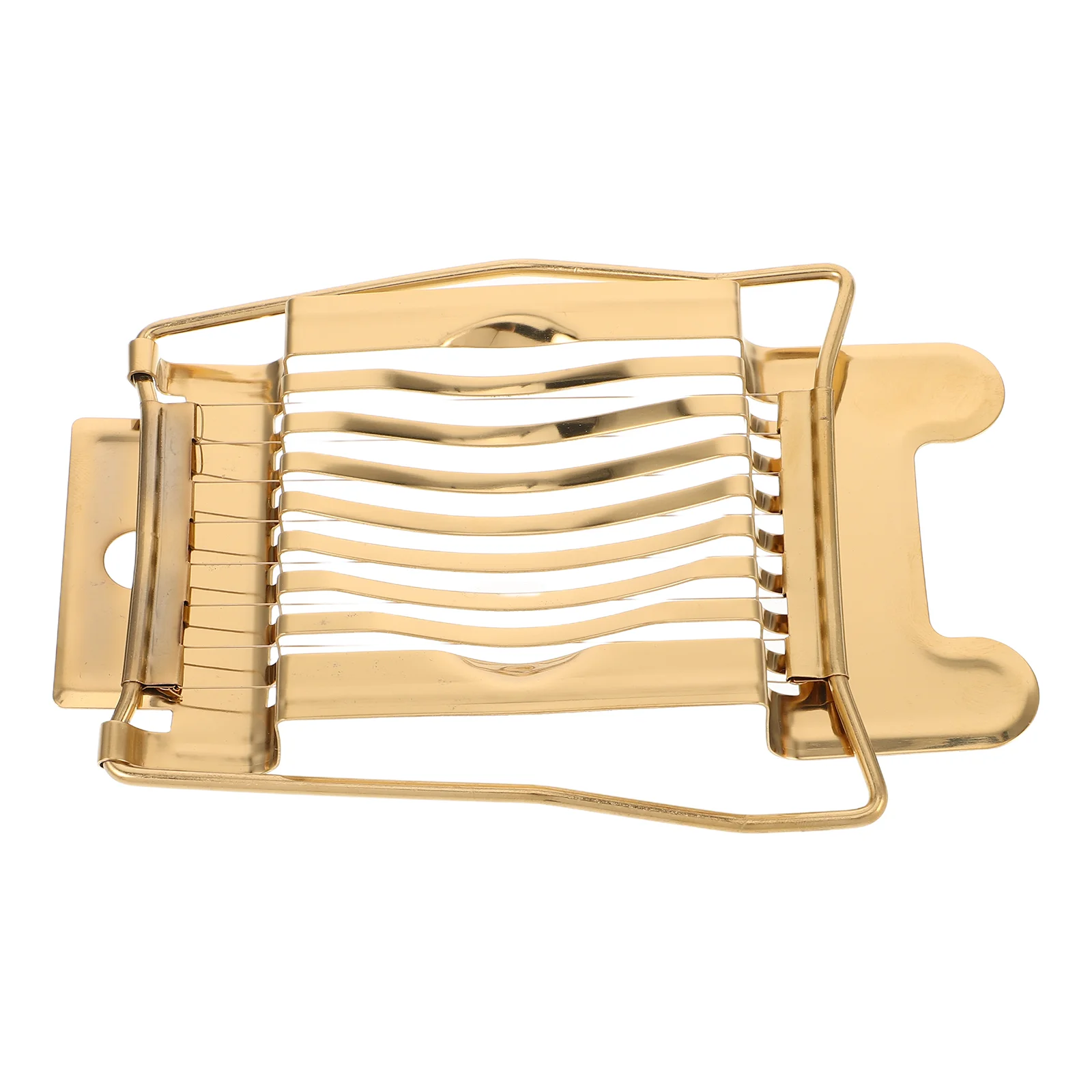 Egg Slicer Fruit and Cutting Gadget for Fruits Vegetables Separator Tool Golden All Purpose