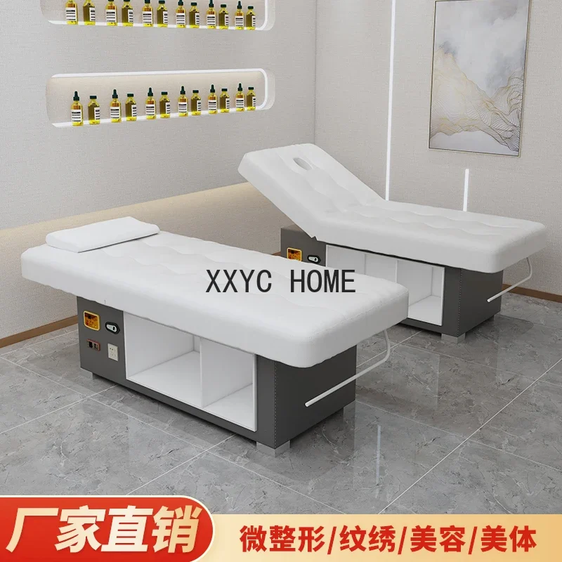 Multifunctional Electric Head-up Massage Couch BeautyIntegrated Eyelash Massage Tattoo Couch