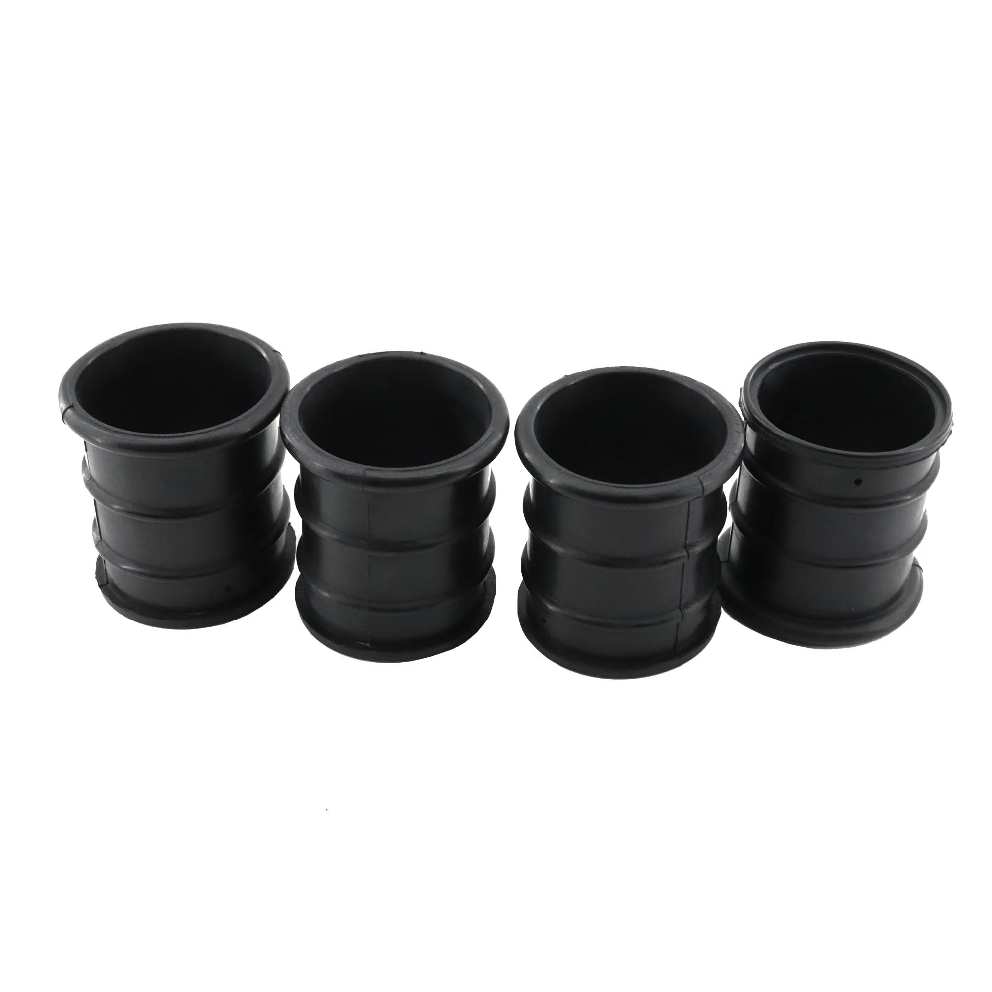 Royan Sun 4 Pack Air Funnel Carburetor Intake Boot Replace 16141-MB0-672 for Honda VF700 VF750 Magna Interceptor Sabre