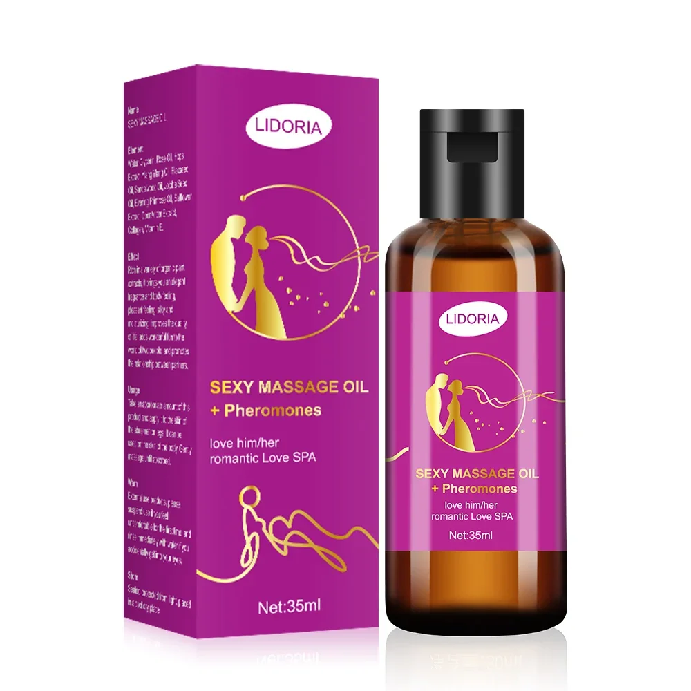 New Erotic Massage Oil Body Private Parts Adult Natural Plant Rose Essence Romantic Couples Can Use Charming Erotic Massage Oil