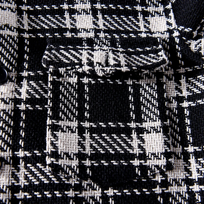 

Thickend (As Jacket) Italy Designer Italy Quality Brand Plaid Shirts For Men Fashion Long-sleeve Tops Clothing Camisa Masculina