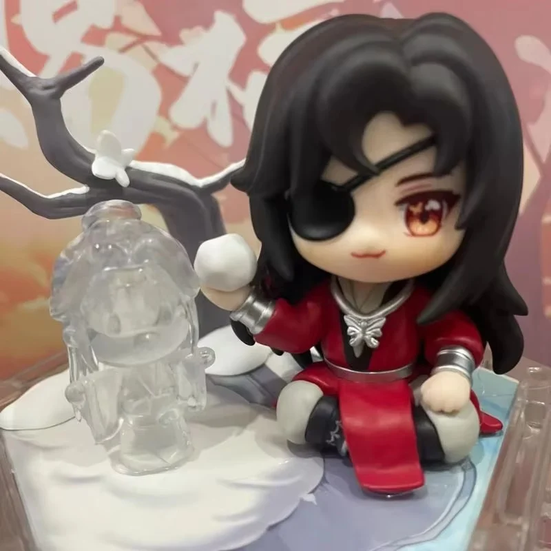 Mystery Box Heaven Official Four Season Blessing Blind Box Xie Lian Hua Cheng Action Figure Anime Figurine Doll Toy Decor Gifts