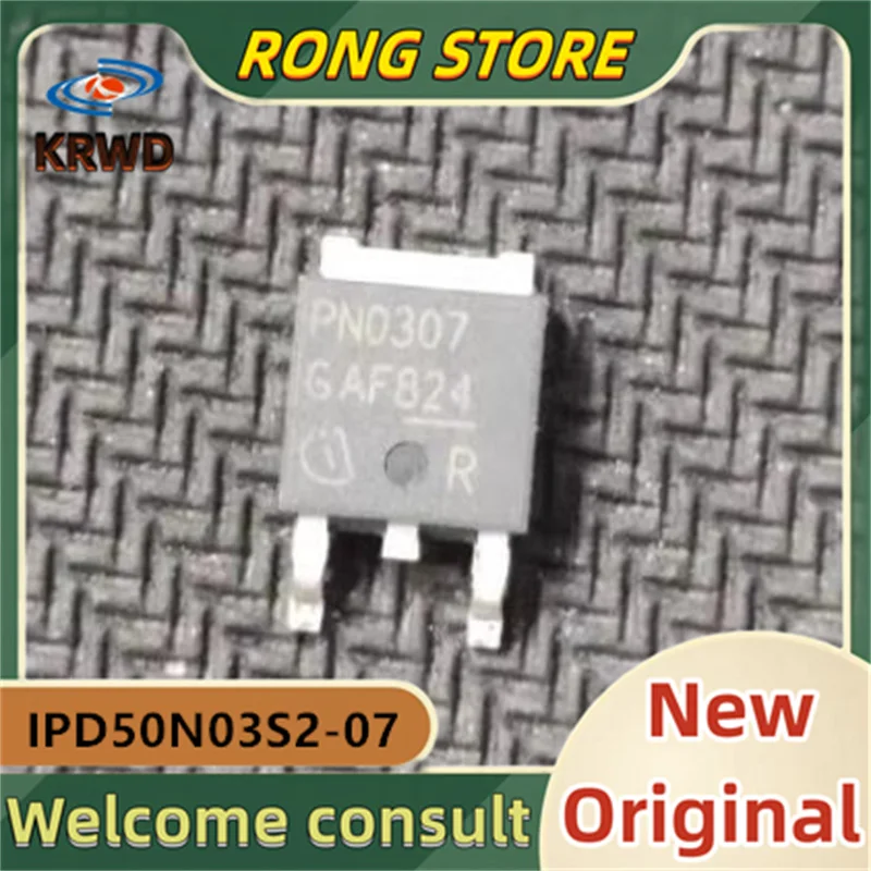 

10 шт. PN0307 Новый и оригинальный IPD50N03S2-07 IPD50N03S2 TO-252 30 В 50 А