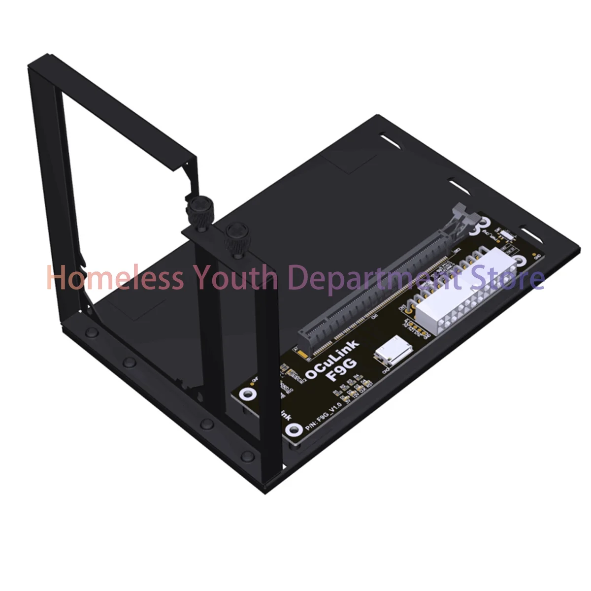 ABQR F9G-BK7 EGPU OCuLink GPU Dock PCIe4.0 X4 Notebook Laptop to External Video Graphics Card M.2 OcuLink to PCIE X16 Adapter