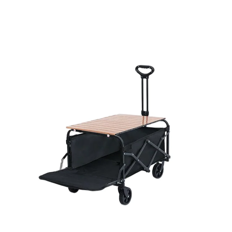 Beijicat Sturdy Collapsible Four-Wheel Trolley Cart for Heavy Duty Shopping & Beach Use OEM