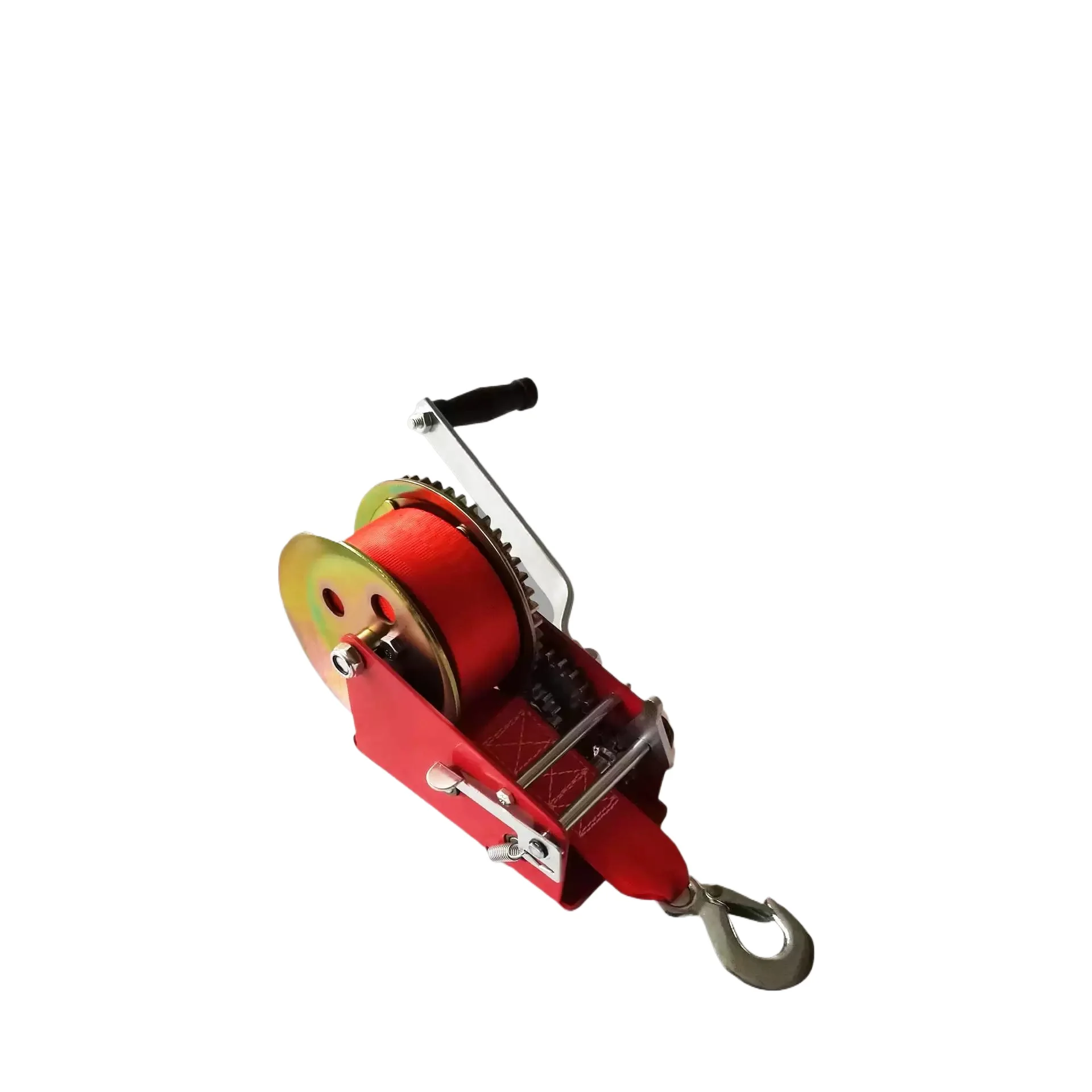 

Ручная лебедка с красным пластиковым распылением, 3000 фунтов, ручная лебедка