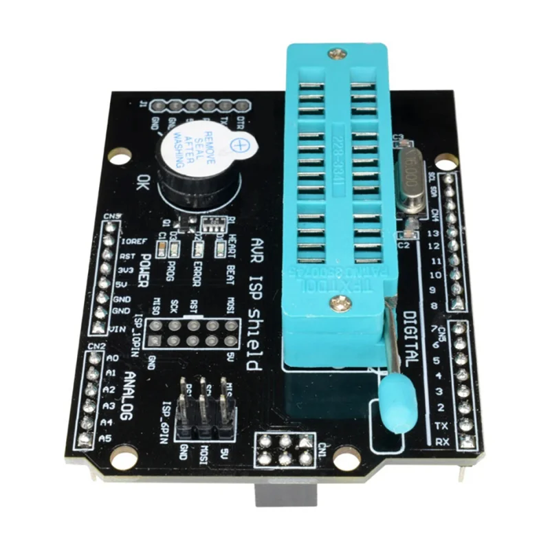 Well Made-Programmer Expansion Board Shield Burning Bootloader For Atmega328p Module Atmega With LED Indicator