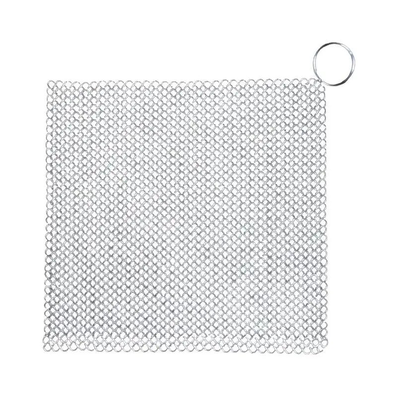 Kitchen Dishwashing Rags Non-Scratch Stainless Steel Wire Dishwashing Rags Mesh Discloth Heavy Duty Kitchen Cleaning For Wet And