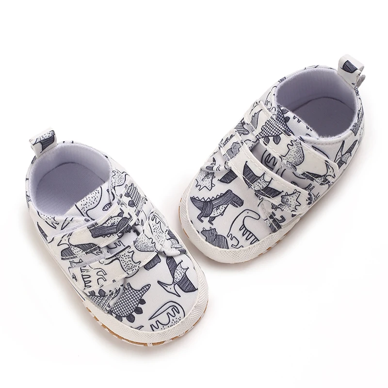 Babyschuhe für Jungen, Segeltuch, lässig, Baumwolle, weiche Sohle, für Neugeborene, Walker, Kleinkindschuh, 0–18 Monate