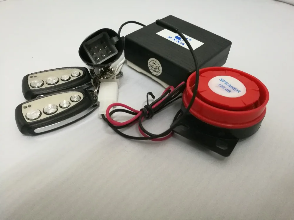 NEW Steelmate  Way Motorcycle Alarm System Remote Control Engine Stop Anti-hijack with Mini Transmitter Motorcycle Protecto