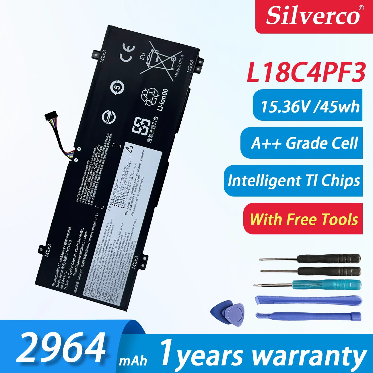 L18C4PF3 L18M4PF3 L18C4PF4 L18M4PF4 Bateria do laptopa Lenovo IdeaPad S540-14IWL C340-14API Xiaoxin Air14 2019 K3-IWL