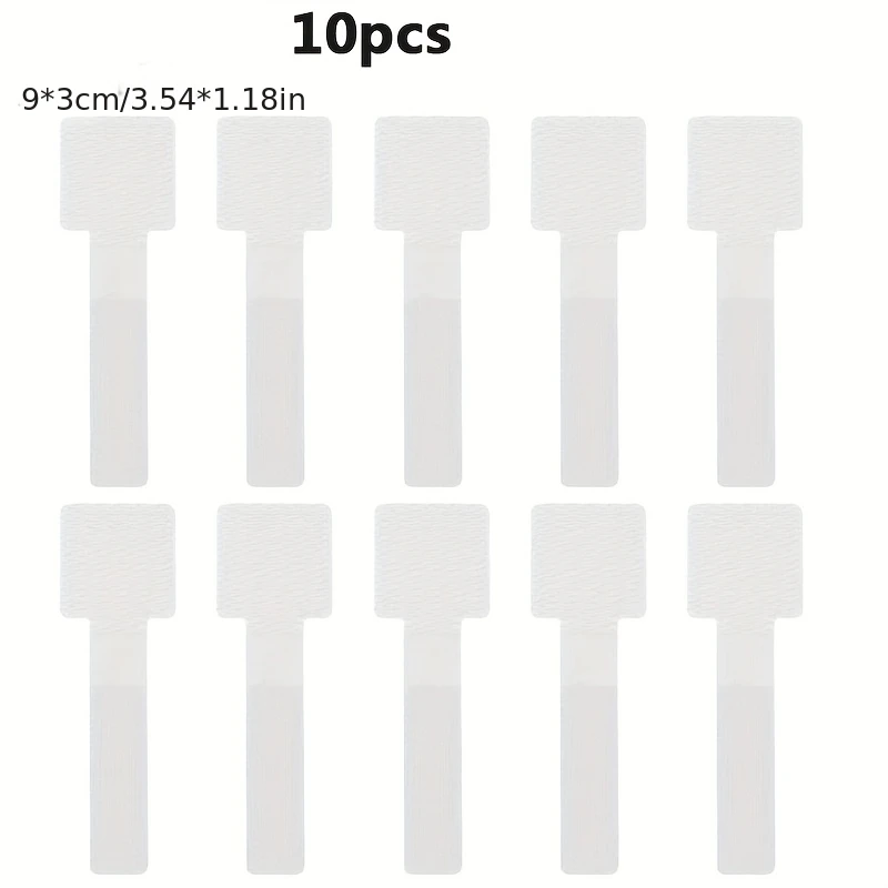 10PCS Self Adhesive Cable Organizer Table/Wall Adhesive Cable Fixed Clip Power Cable Tie Network Cable Routing Line Holder