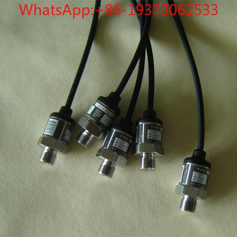 Stainless Steel Molded Case Lead Pressure Sensor, Three-wire 0.4MPa Pressure Transmitter 4Bar