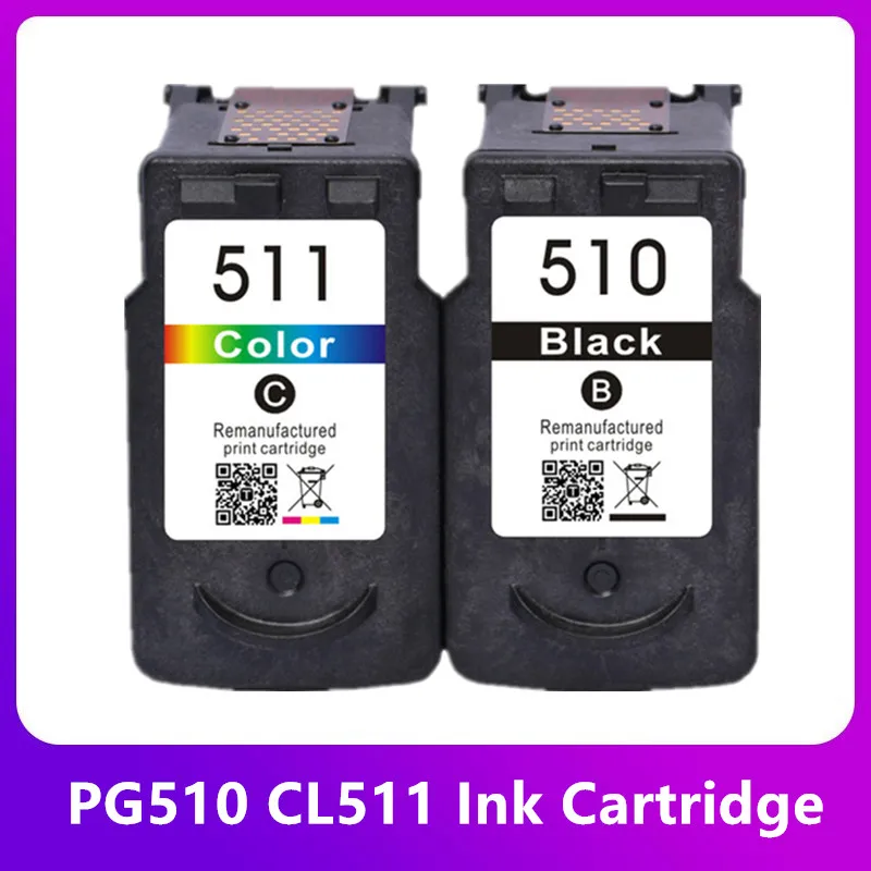 Compatible for Canon PG510 CL511 PG 510XL CL 511XL PG-510 Ink Cartridge For PIXMA IP2700 MP230 MP240 MP250 MP260 MP270 MP280