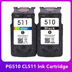 Compatibile per Canon PG510 CL511 PG 510XL CL 511XL PG-510 cartuccia d'inchiostro per PIXMA IP2700 MP230 MP240 MP250 MP260 MP270 MP280