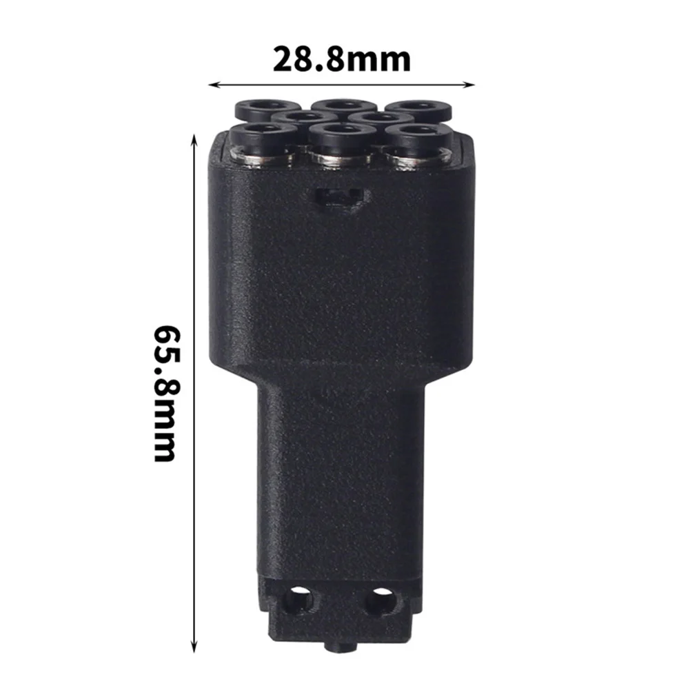 8-Farben-Filament-Hub, kompatibel mit Kobra 3 S1C mit präziser Farbsteuerung und PTFE-Adapter-Design mit niedrigem Widerstand