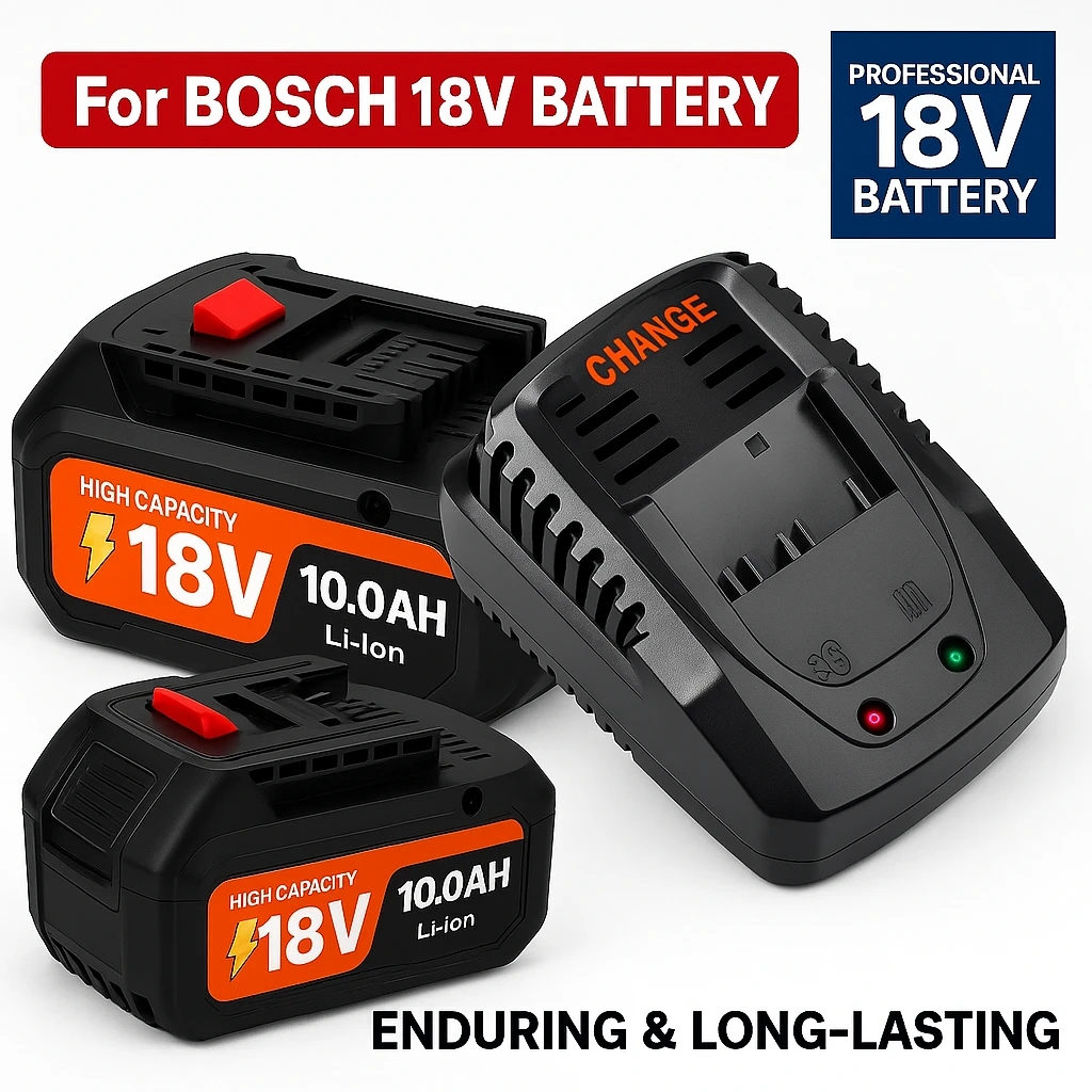 

✅⚡For Bosch 18V professional GBA GBH GSR GSB BAT618BAT609 BAT620original 18V 10.0Ah battery tool to replace the battery✅⚡