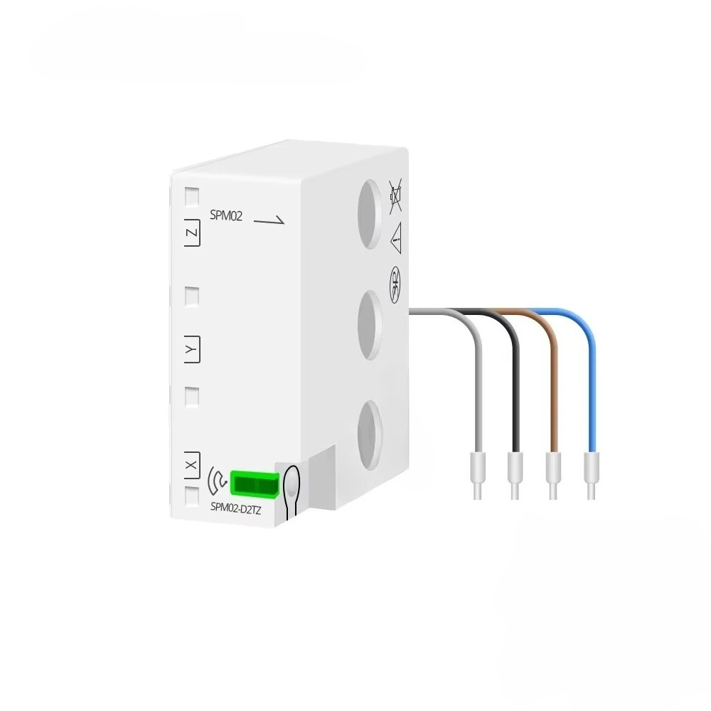 Smart Home Products, Three-Phase Mini Meter 63A 3.0 Real-Time Monitoring for Zigbee2MQTs for Homes Assistants