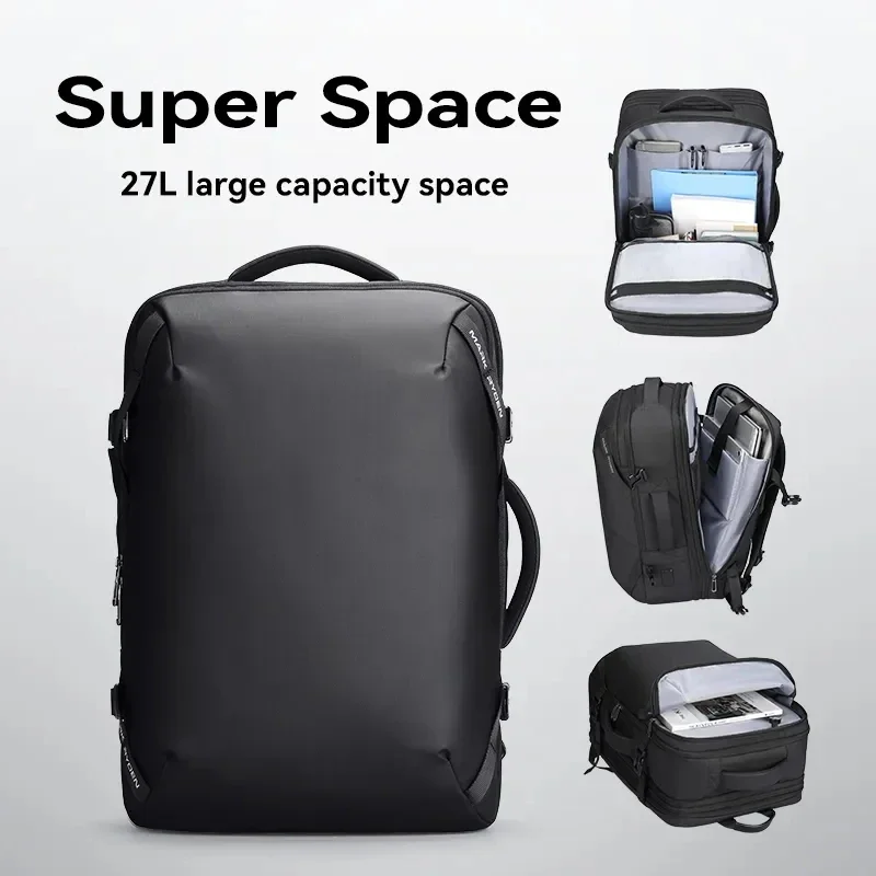 Mochila  Mark Ryden Men  Escolar Office Back Pack Waterproof School Bag Smart USB Other Anti Theft Laptop Backpacks Bag