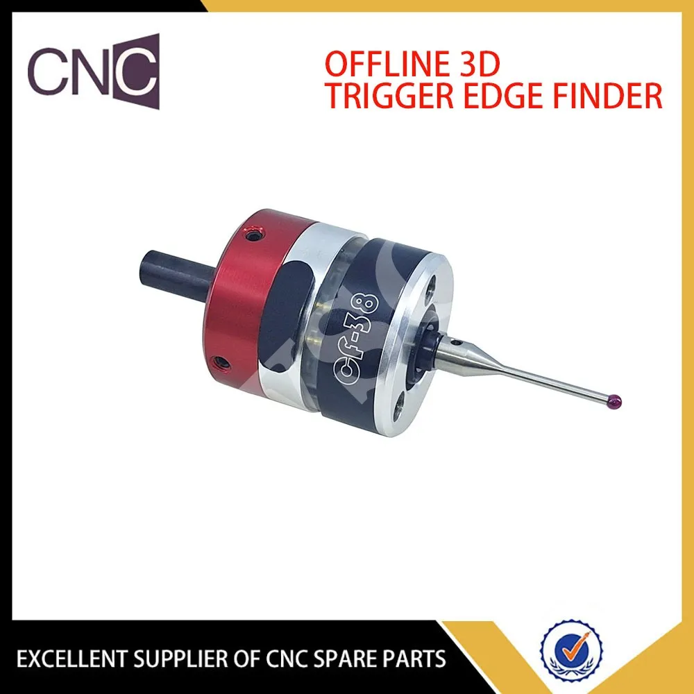 Fresadora CNC com Gatilho 3D, Edge Finder, Routing Rod, Tool Setter, 3-Linear Precisão, Centro de Usinagem, CF-38