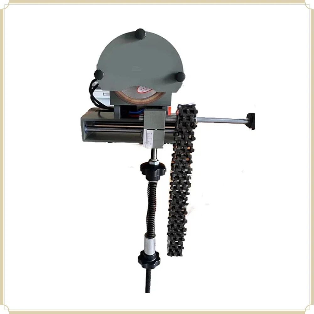 125W MLJ-250 Portable Chain Saw Sharpening Machine Adjustable Angle 750r/min Automatic Chain Grinding Sharpener