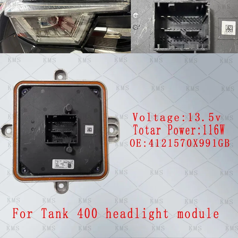 

4121570X991GB For Tank 400 headlight module LED daytime running light driver modul Original 2023-2024e