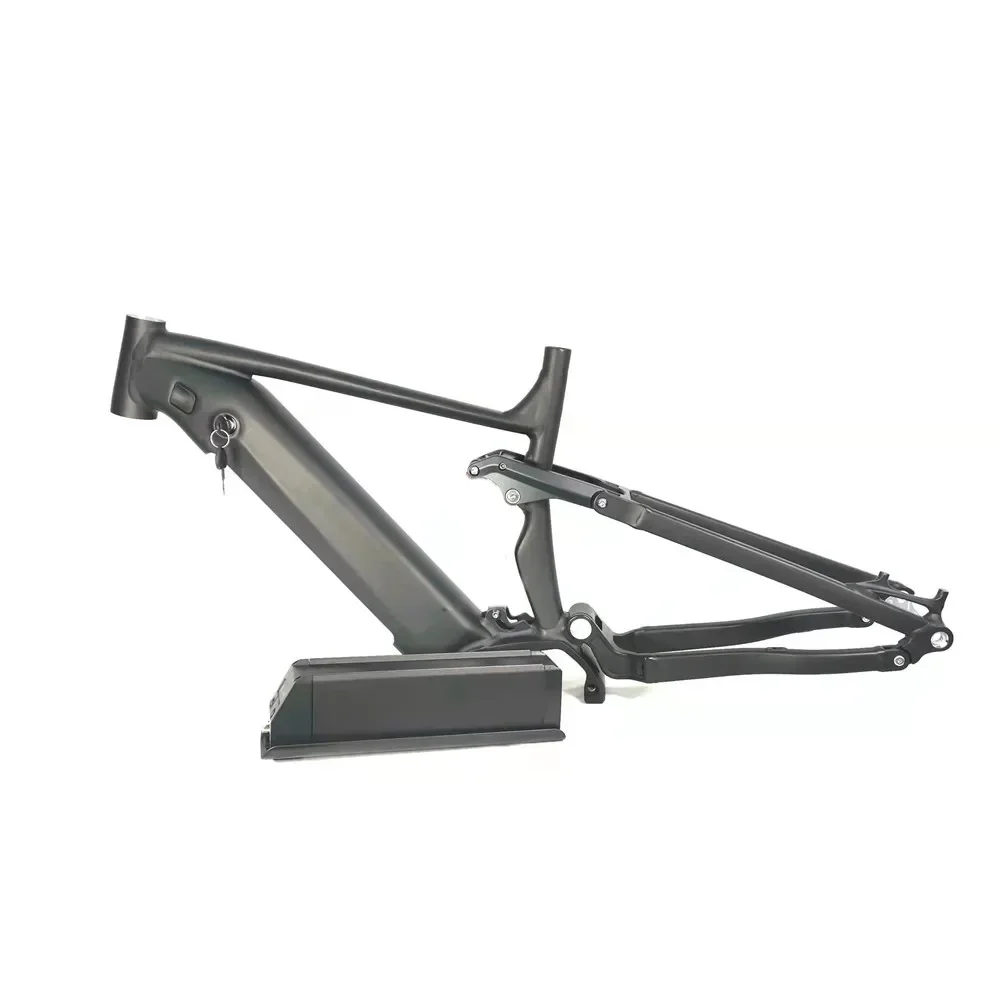 E-bike Mid Motor Frame Downhill Softtail Suspension Bike Bafang M500/m600/g521 High Strength Aluminum Alloy Frames