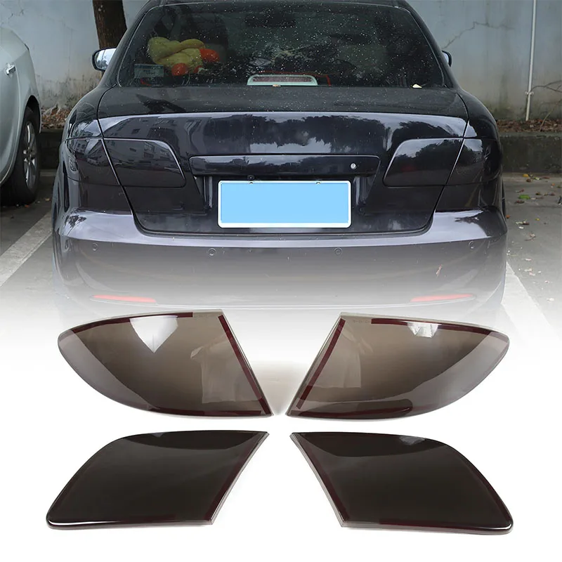 

For Mazda 6 2004-2015 car exterior modification accessories car taillights smoked black shell ABS transparent gray