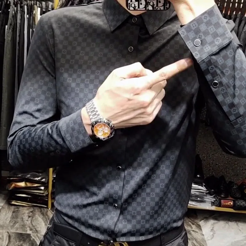 

Новая весенняя рубашка с длинными рукавами с цветочным принтом, универсальная, удобная, свободная, высококачественная, красивая