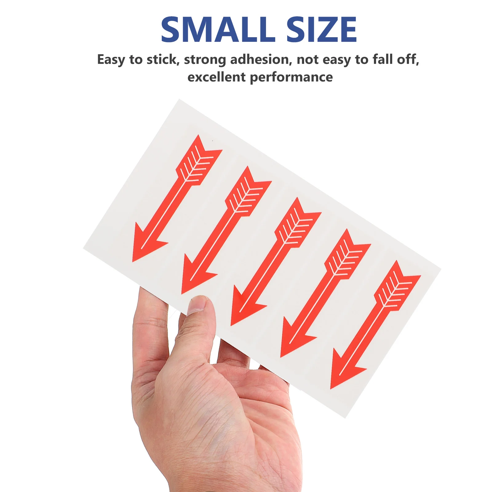 

10pcs Arrow Decal Warning Sticker For Direction Indicating Pipeline Equipment Safety Marking Adhesive Label Sign