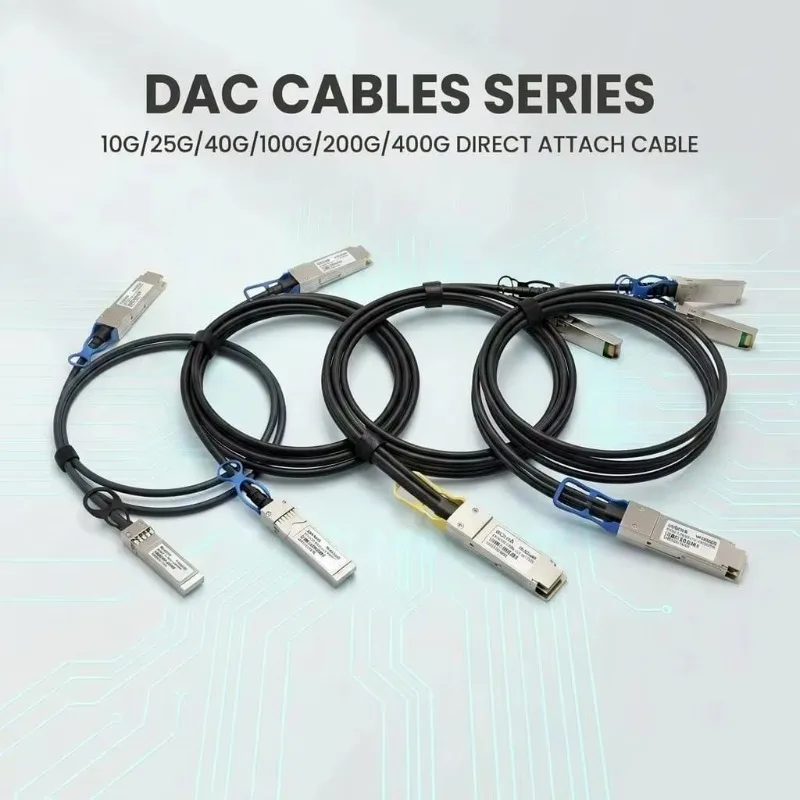 40G QSFP+ DAC Cable 1m 5m Passive Biaxial Copper Cable for Data Center Switching and Aggregation Equipment Professional Use